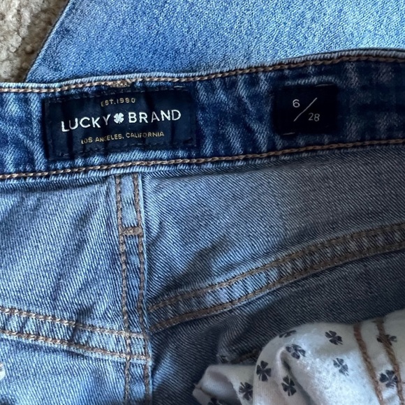 Lucky Brand Blue Ankle Cropped Jeans - Picture 5 of 9